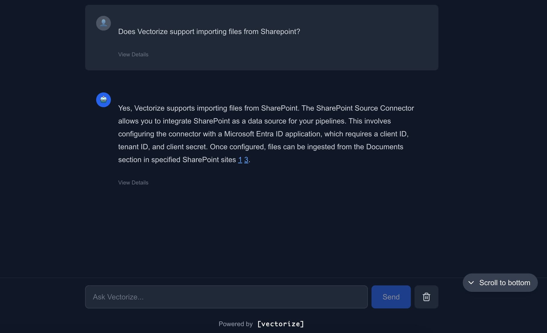 AI Chatbot Interface