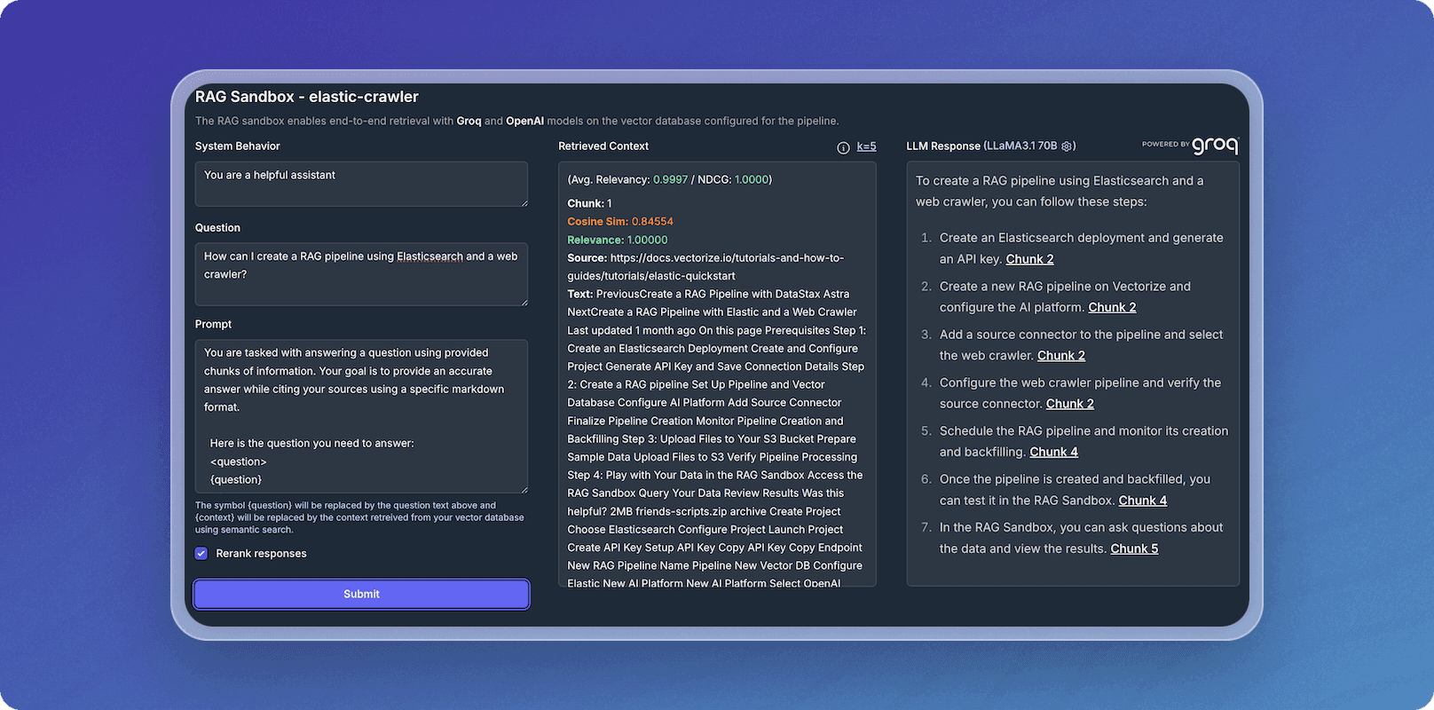 Streamline Your AI Search Capabilities with Vectorize and Elasticsearch