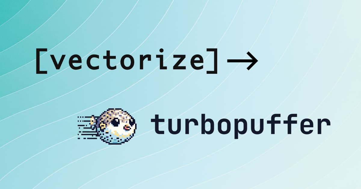 Vectorize + Turbopuffer: Structured Data at High Speed